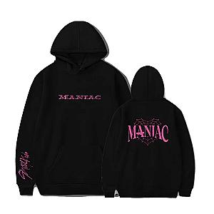 Stray Kids Hoodies - Maniac Logo Printed Pullover Hoodie