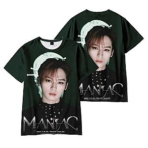 Stray Kids T-Shirts – Lee Know Maniac Style Printed T-Shirt