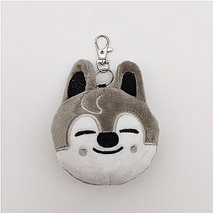 Stray Kids Keychains – Cute Wolf Chan Skzoo Stuffed Keychain