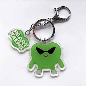 Stray Kids Keychains - CASE 143 MAXIDENT Taeng Heart Pendant Keychain