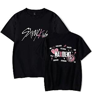 Stray Kids T-shirts - MAXIDENT Member Names T-shirt