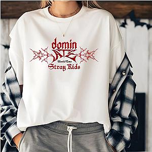 Stray Kids T-Shirts - Stray Kids DominATE Tour 2025 Logo Classic T-shirt
