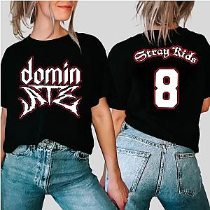 Stray Kids T-Shirts - Stray Kids 8 DominATE World Tour T-shirt