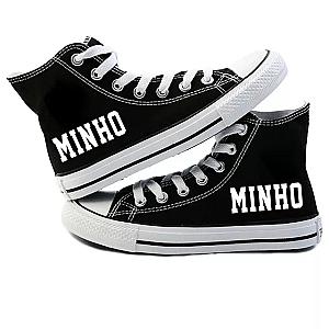 Stray Kids Shoes - Minho Kpop SKZ Logo High Top Converse Sneaker