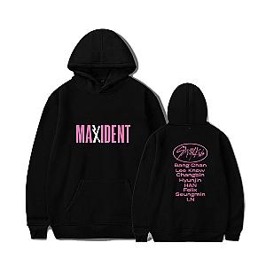 Stray Kids Hoodies – Hot! MAXIDENT Stray Kids Logo Pullover Hoodie