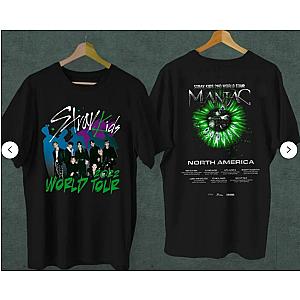 Stray Kids T-Shirts - Maniac World Tour 2022 Classic T-shirt