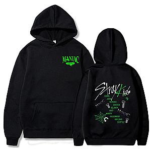 Stray Kids Maniac World Tour North American Pullover Hoodie