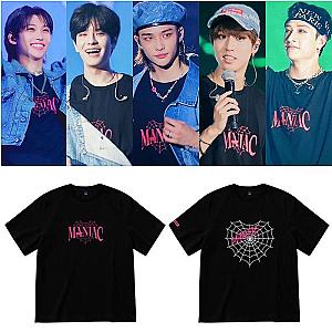 Stray Kids MANIAC Tour 2022 Unisex Casual Style T-shirt