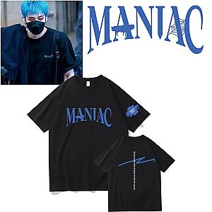 Stray Kids MANIAC Tour 2022 Kpop Unisex Casual Style T-shirt
