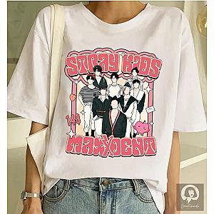 Stray Kids T-Shirts - Hot! Graphic MAXIDENT Stray Kids T-Shirt