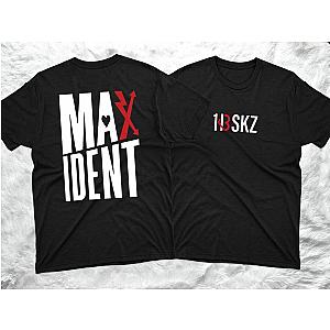 Stray Kids T-Shirts - Hot! 143 SKZ MAXIDENT Stray Kids T-Shirt