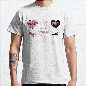 Stray Kids T-Shirts - Hot! MAXIDENT Heart &amp; Arrow Sticker T-Shirt