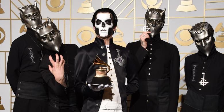 Menangi Trofi Grammy, Band Ghost dari Swedia Merasa Sangat Terhormat Halaman all - Kompas.com