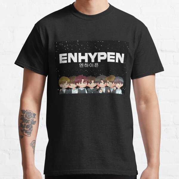 Korean Design: ENHYPEN Classic T-Shirt RB3107 product Offical Enhypen Merch