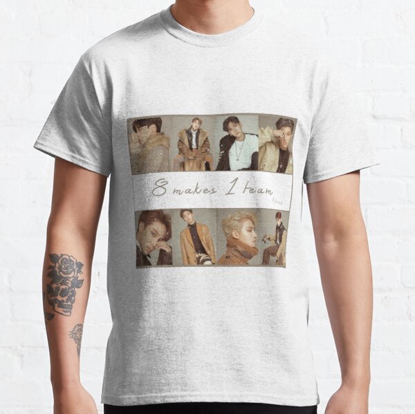 ATEEZ -8 makes 1 team Classic T-Shirt RB0608 product Offical Ateez Merch