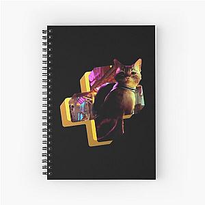 Stray Game Cat Spiral Notebook