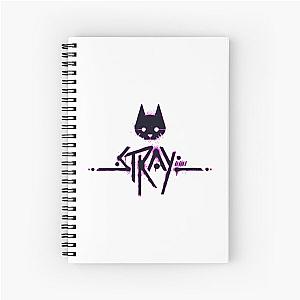 Stray Game Cat Spiral Notebook