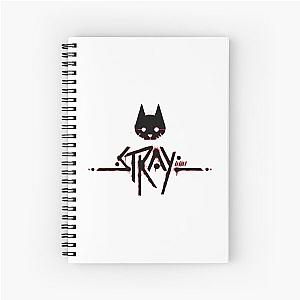 Stray Game Cat Spiral Notebook