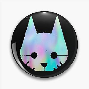 The Stray Game Lone Cat Head Logo Pin