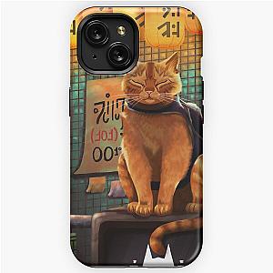 stray game cat art iPhone Tough Case