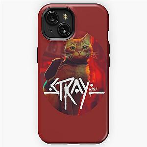 Stray cat game Sticker iPhone Tough Case