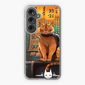 stray game cat art Samsung Galaxy Soft Case