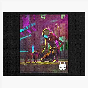 Funny Stray Cat Game Jigsaw Puzzle