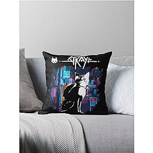 Stray game  9 Throw Pillow