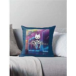 Stray Game Stray Game Stray Game Stray Game Stray Game Stray Game Stray Game Stray Game Stray Game S Throw Pillow