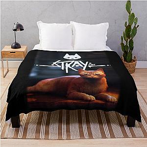 Stray Game Cat Throw Blanket