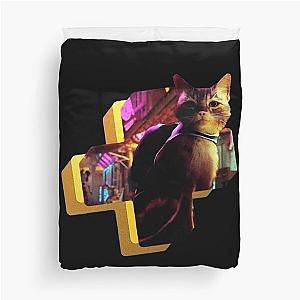 Stray Game Cat Duvet Cover