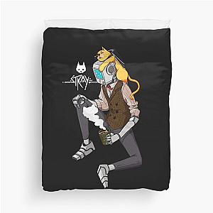 Stray Cat and Companion - Stray Game Duvet Cover