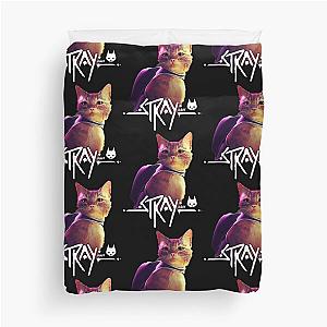 stray game stray video game   Duvet Cover