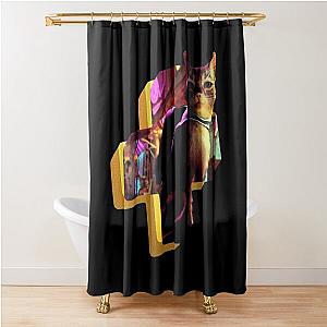 Stray Game Cat Shower Curtain