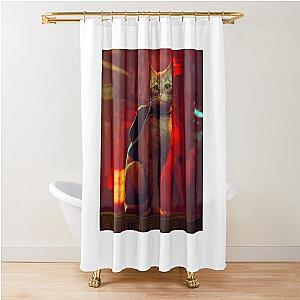 Stray Game High Quality Shower Curtain