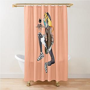 Stray Cat and Companion - Stray Game Shower Curtain