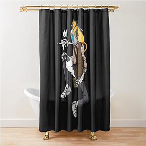 Stray Cat and Companion - Stray Game Shower Curtain