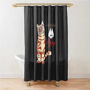 Stray Cat Game Merchandise Shower Curtain