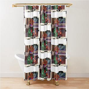 stray game Characters       Shower Curtain