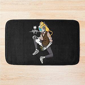 Stray Cat and Companion - Stray Game Bath Mat