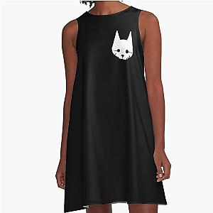 Stray Game Cat A-Line Dress