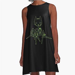 Stray Game A-Line Dress