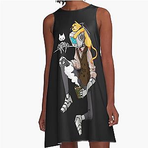 Stray Cat and Companion - Stray Game A-Line Dress