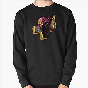 Stray Game Cat Pullover Sweatshirt