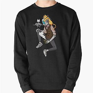 Stray Cat and Companion - Stray Game Pullover Sweatshirt