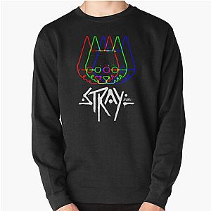 Stray Game Explore Game   Pullover Sweatshirt