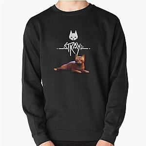 Stray Game, Stray Cat Game Pullover Sweatshirt