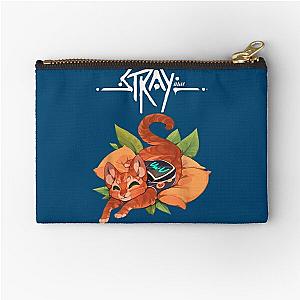 Stray Game Stray Video Game Funny Cat Game     Zipper Pouch