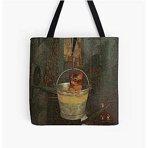 Stray Cat Game All Over Print Tote Bag