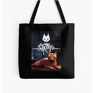 Stray Game Cat All Over Print Tote Bag